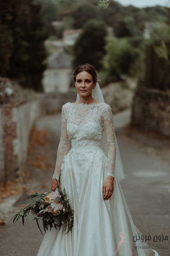 لباس عروس مدل فرانسوی