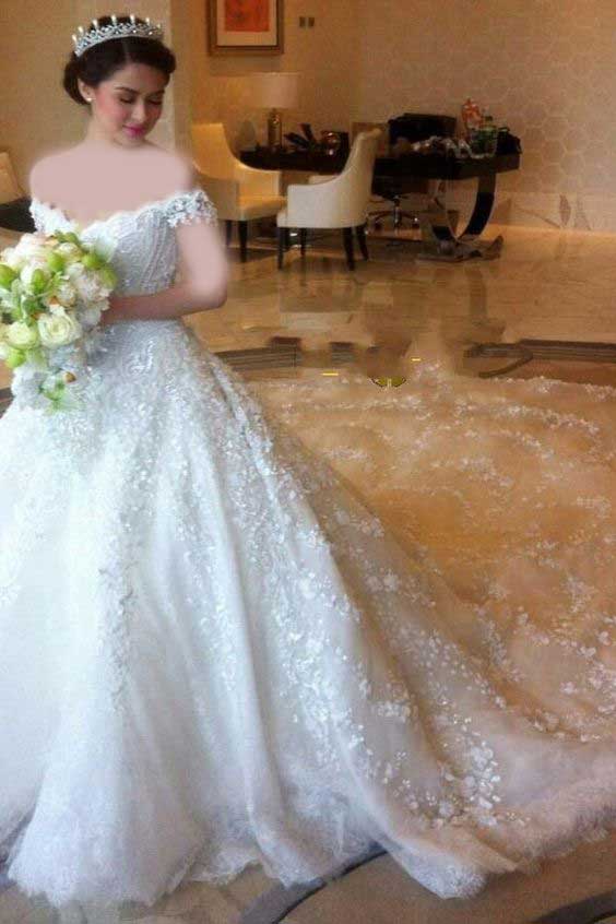 لباس عروس پفی اینستاگرام