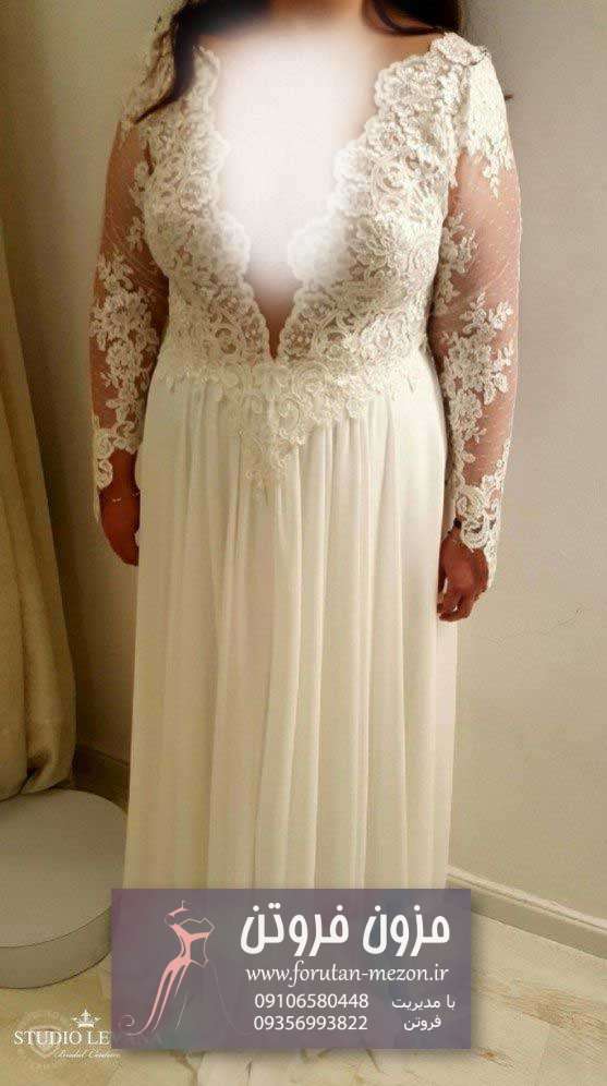 لباس عروس سایز بزرگ