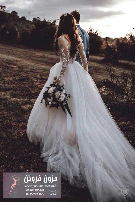 لباس عروس عروسکی
